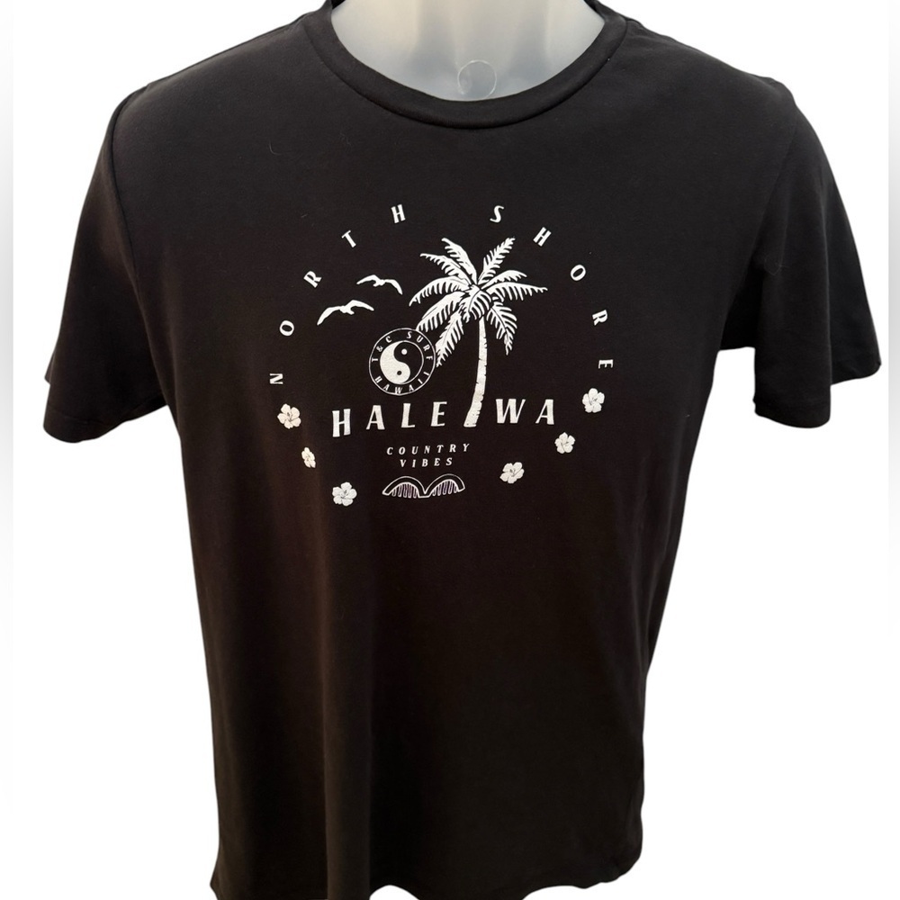 T&C Surf Designs Hawaii North Shore Haleiwa Country Vibes Shirt Women M Medium